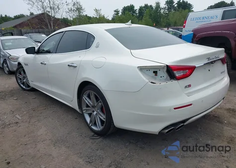 2018 Maserati Quattroporte S Q4 Granlusso из США, поврежденный, VIN ZAM56YRL7J1296206